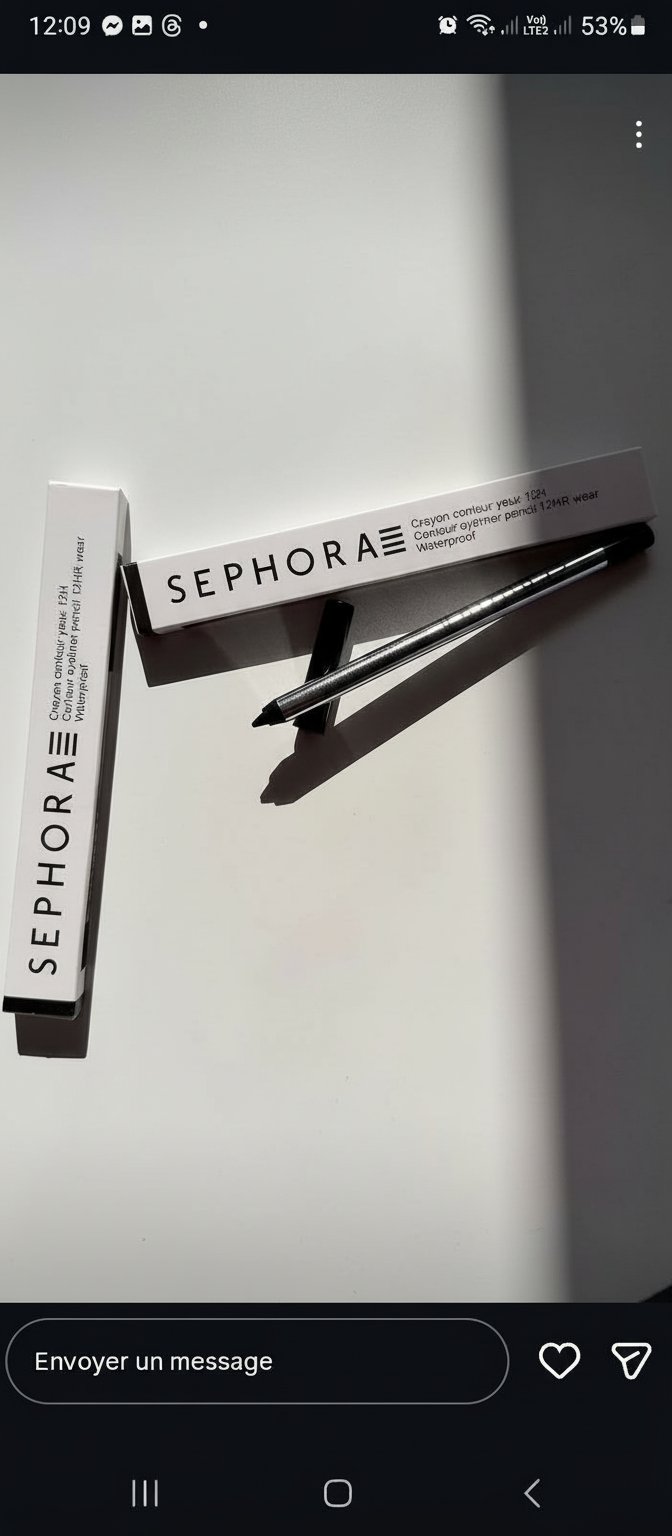 SEPHORA COLLECTION 12 Hour Contour Pencil Eyeliner 62 Endless Night