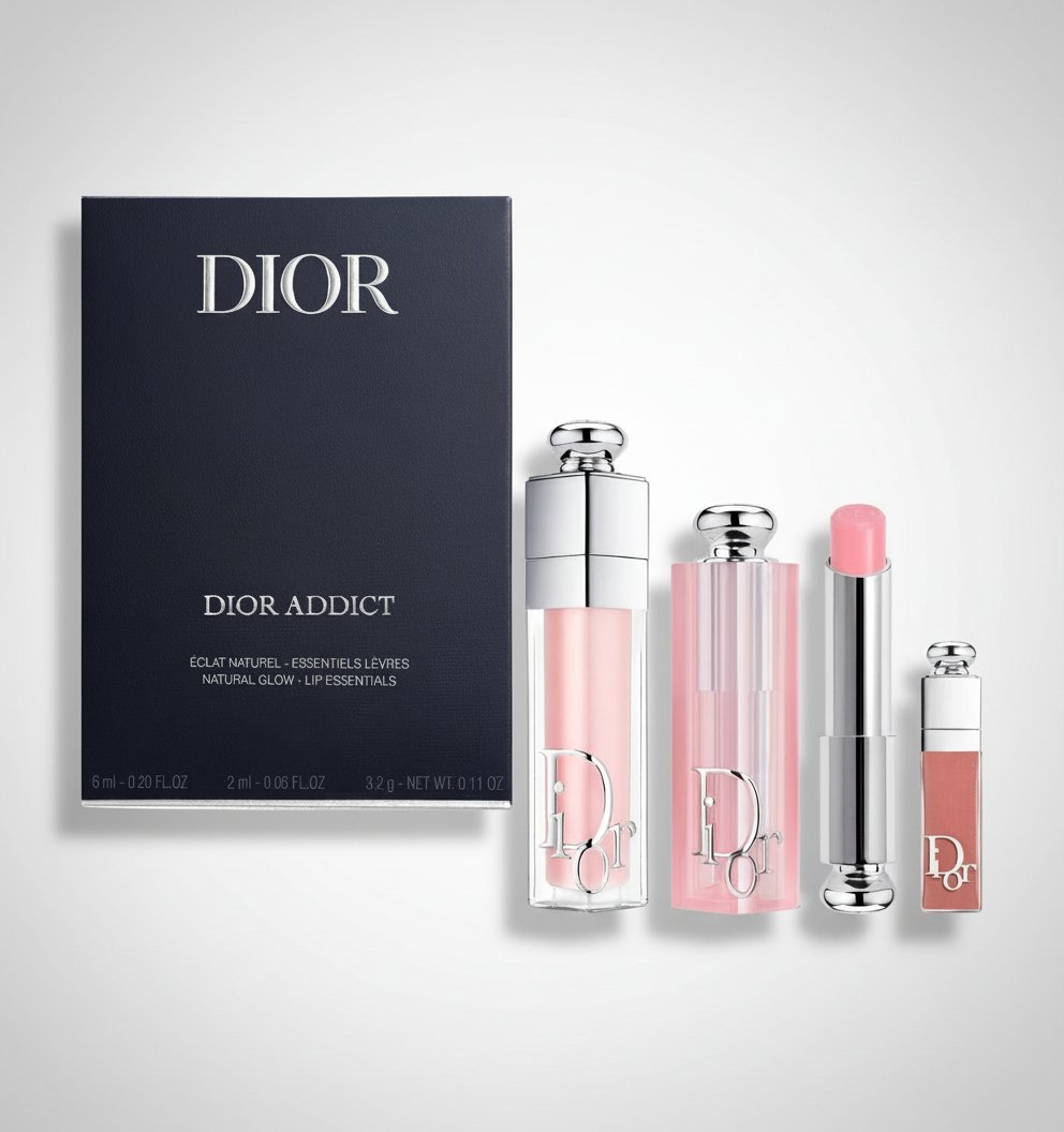Dior Addict trio:hydrating lip balm