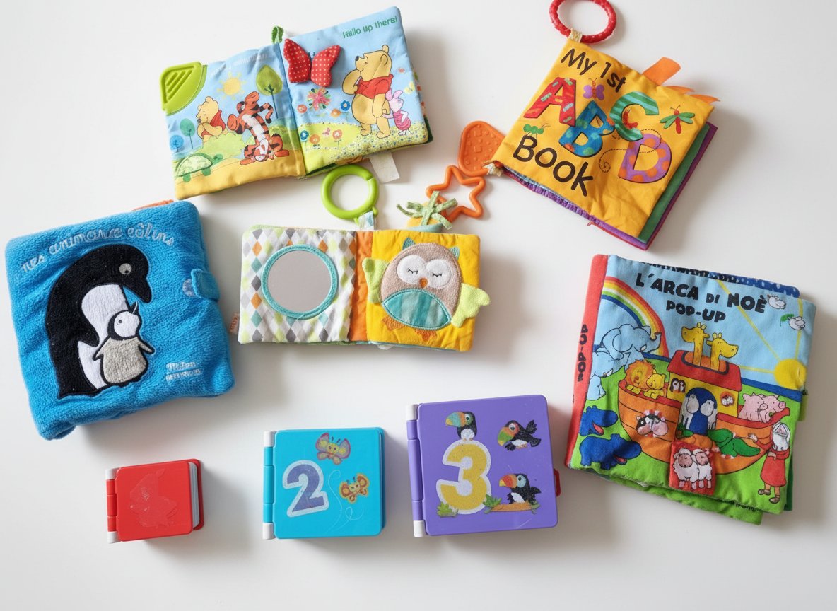Lot de livres en tissu