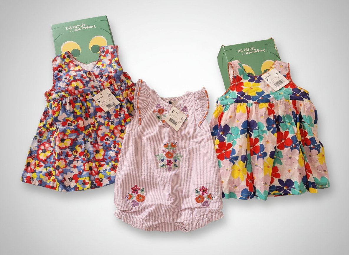 Lot de 3 robes