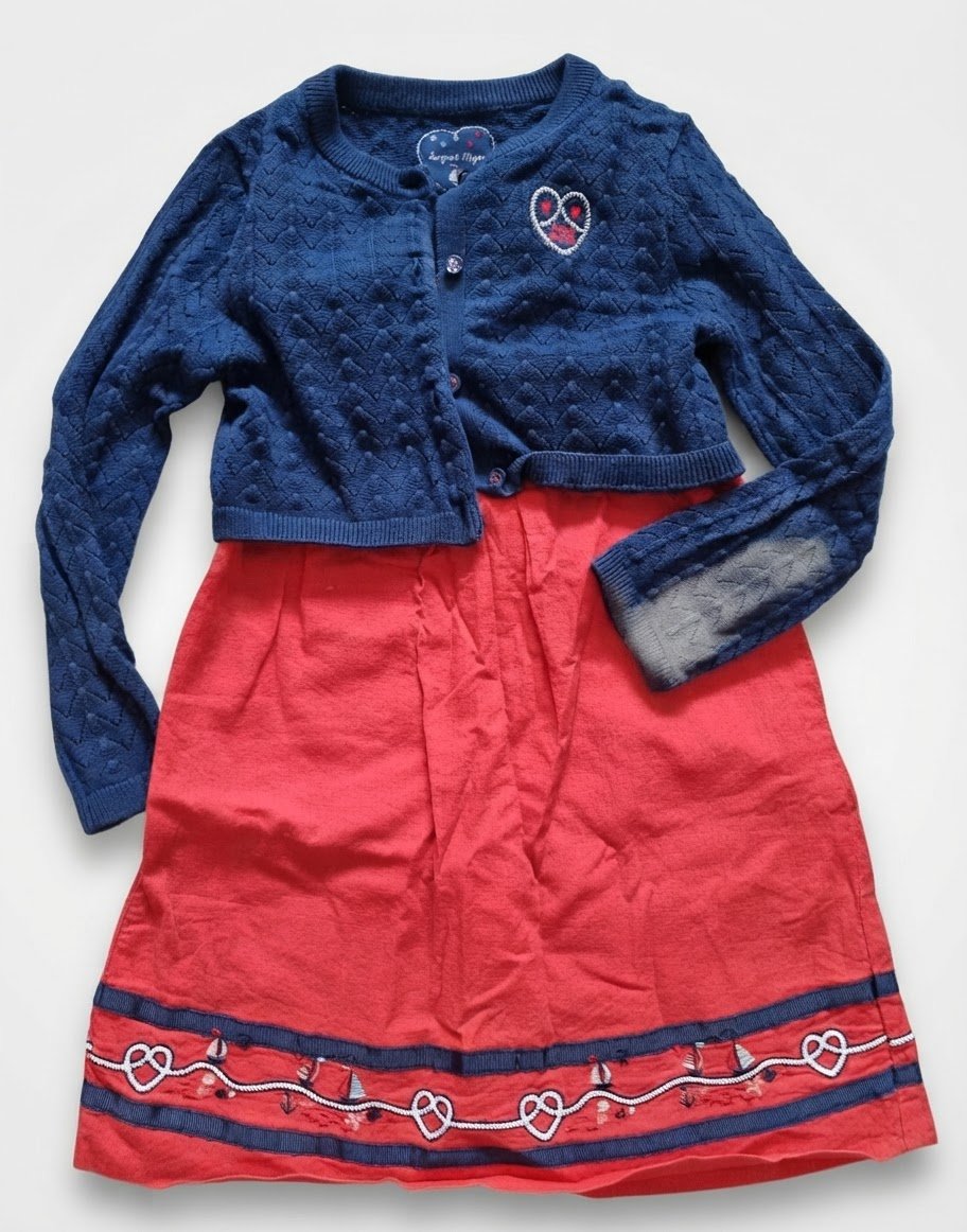 Lot robe et gilet