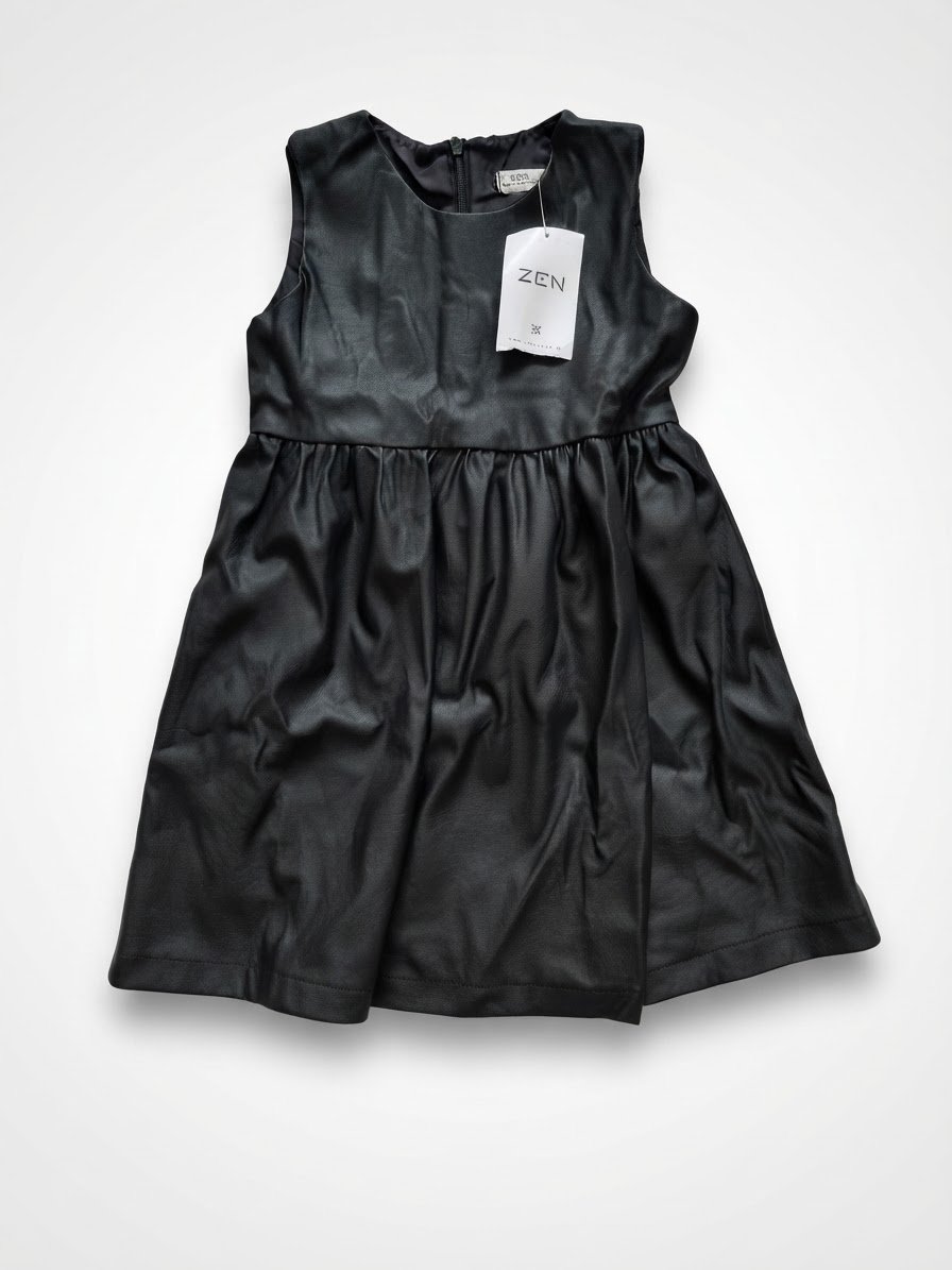 Jolie robe en cuir