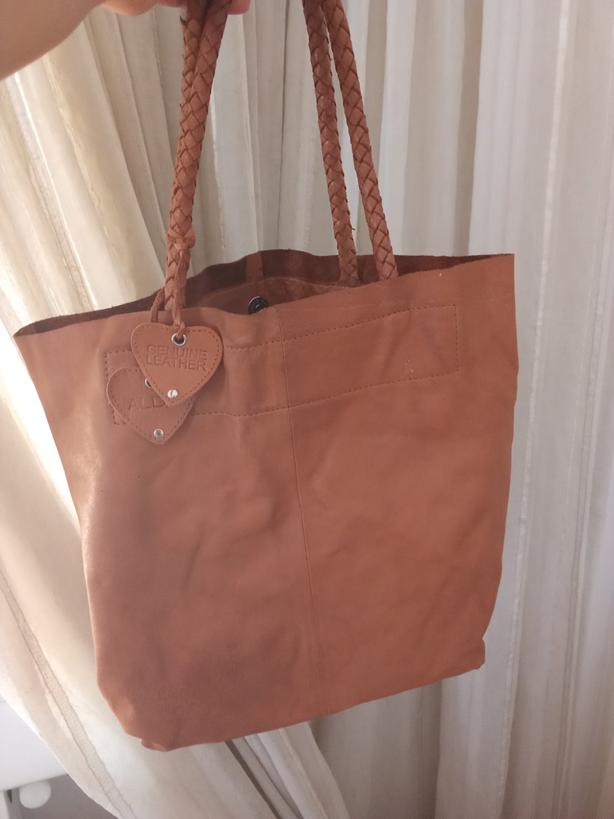 Sac aldo cuire véritable