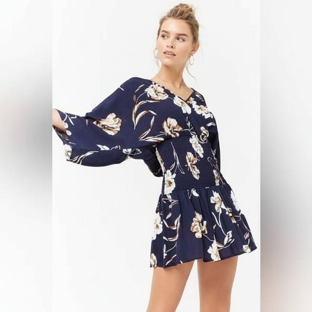 Robe mi-longue 