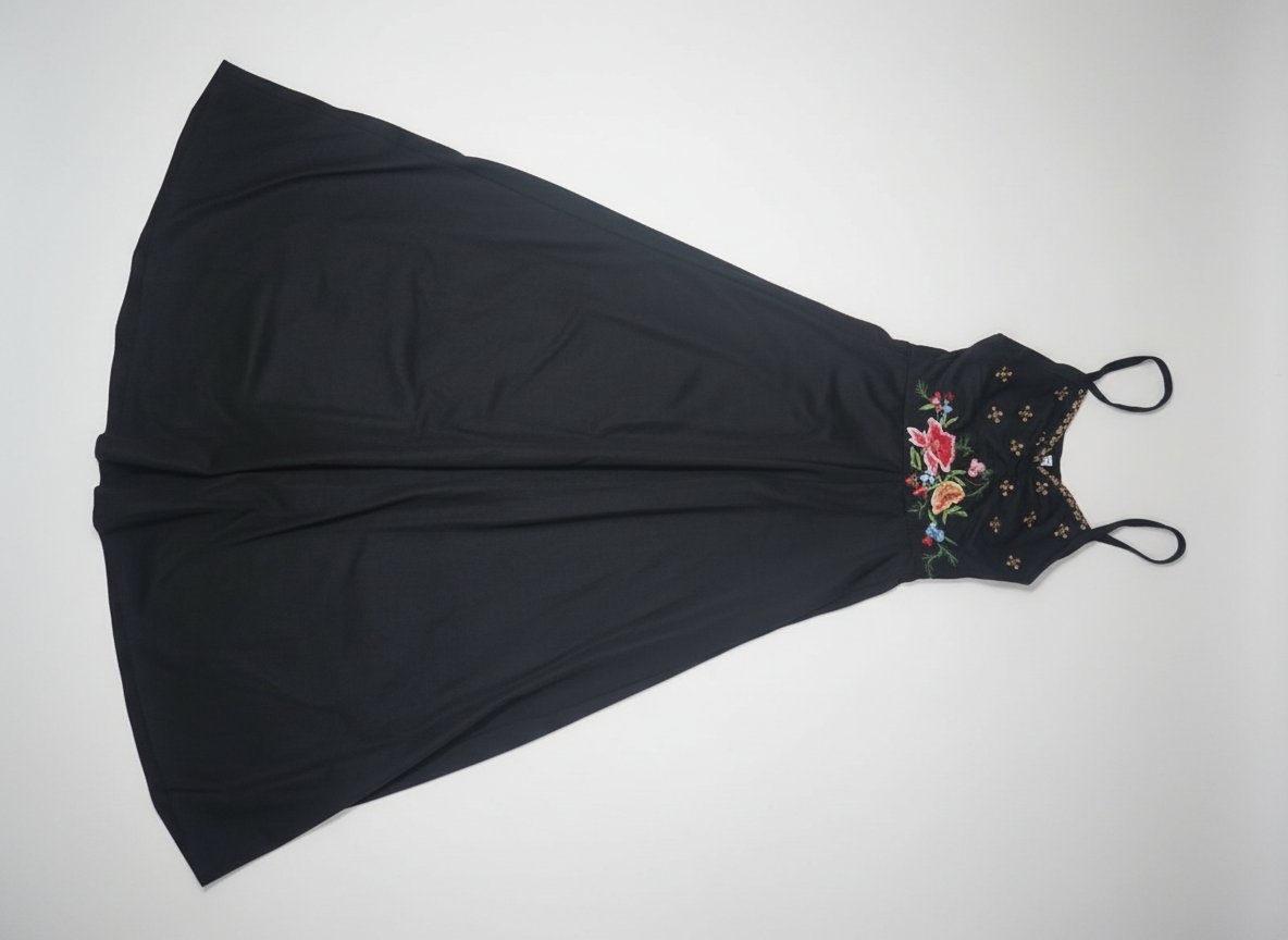 Robe noir décolleté 