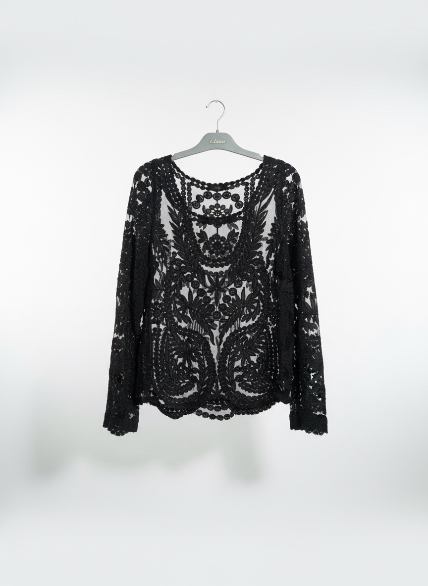 Pul noir dantelle neuf