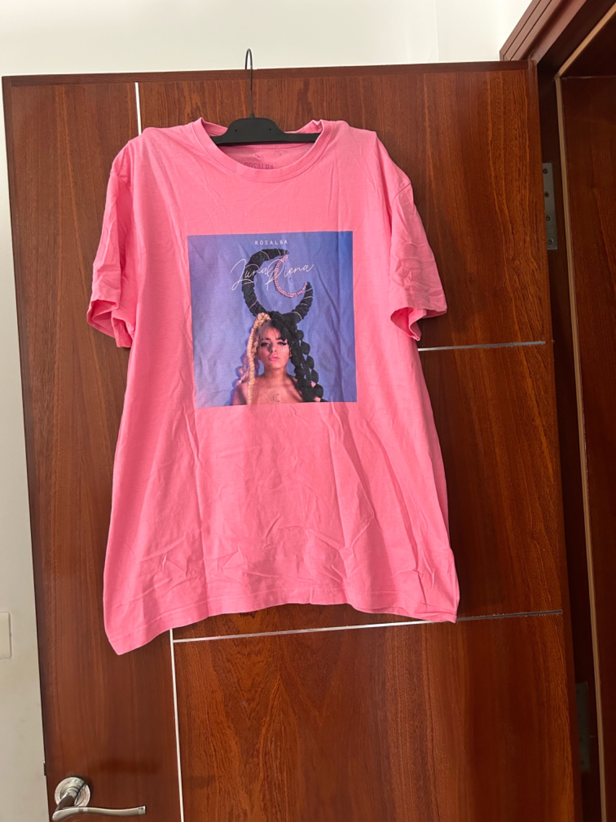 Pull rose en coton overize