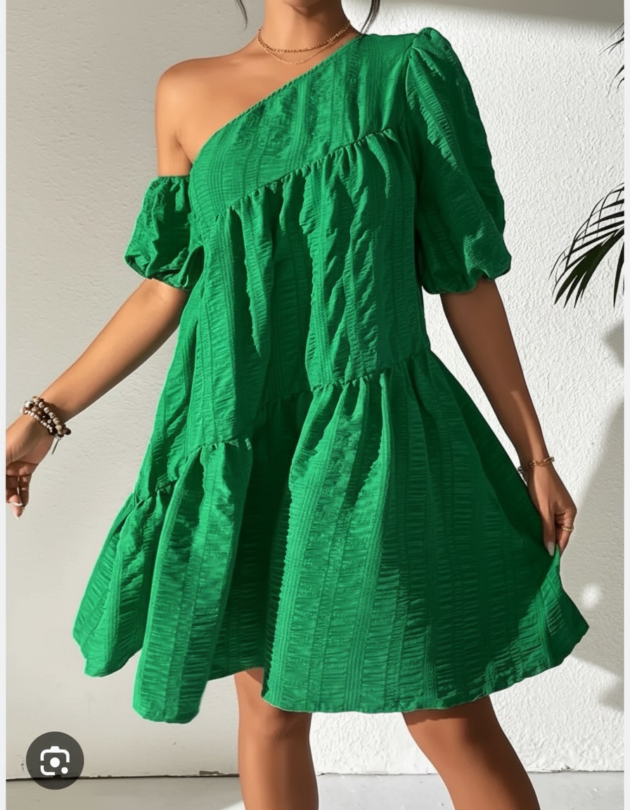 Robe vert oversire neuf 
