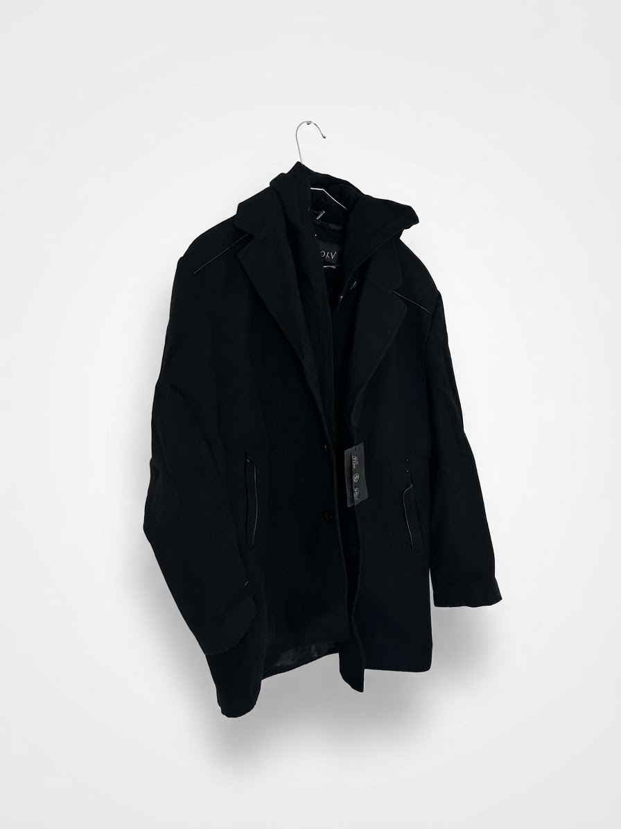 Manteau noir neuf importe de la Turquie
