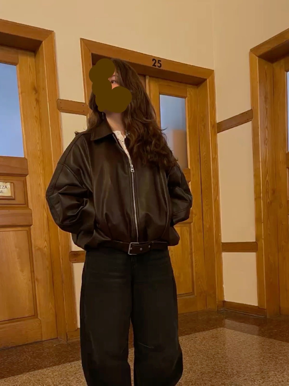 Veste cuir