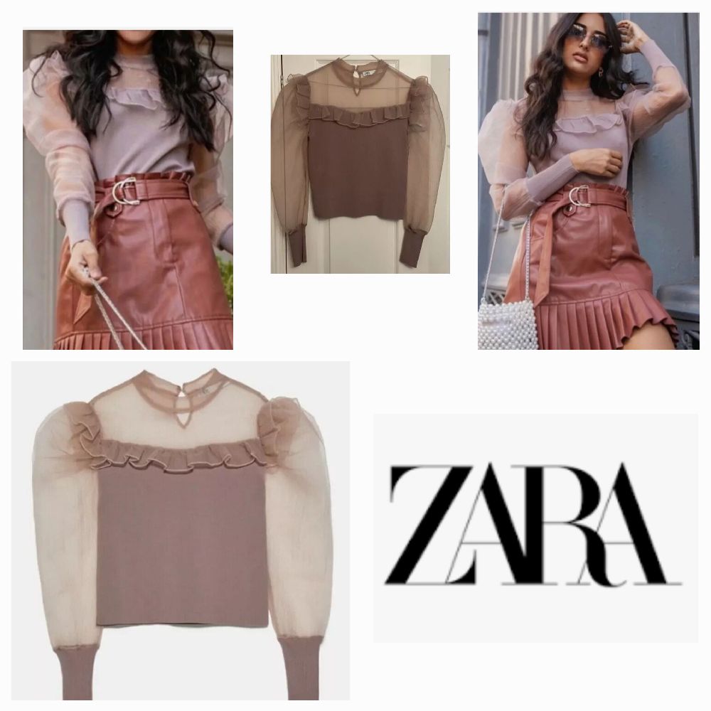 🧡 Pull chic en tulle transparent 🧡