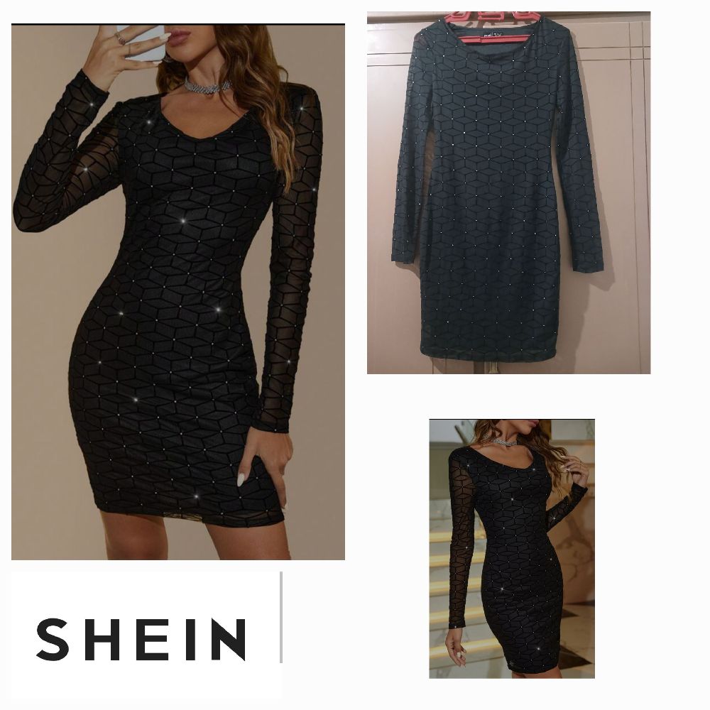 🤩Robe SHEIN moulante  🩶🤍 Prix intéressant 