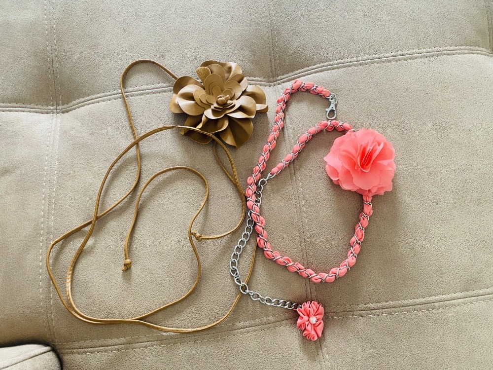 Deux ceintures tendance 🌼🌸