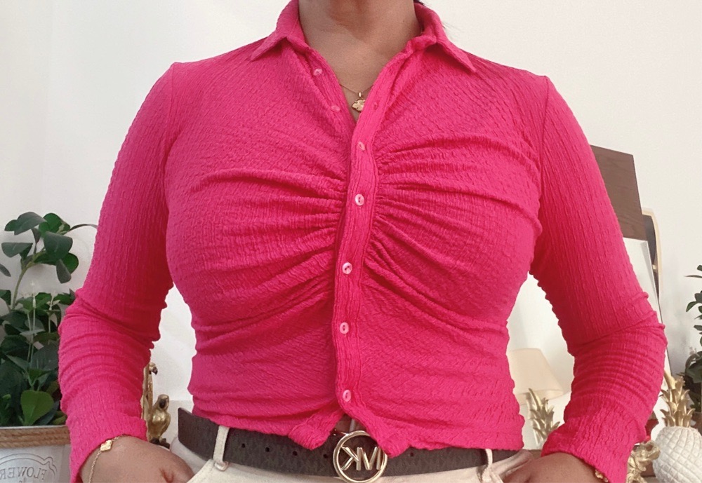 Chemise pink  💖💖💓💓