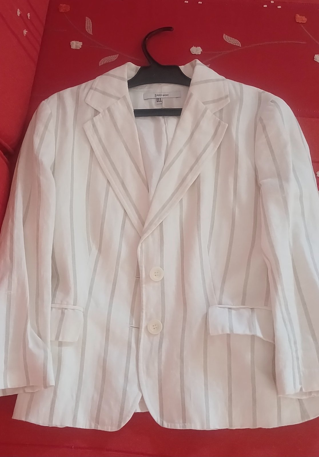 Veste en lin chic