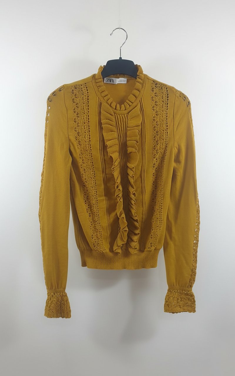 Pull Zara moutardes 