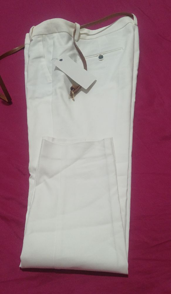 Pantalon Blanc Zara