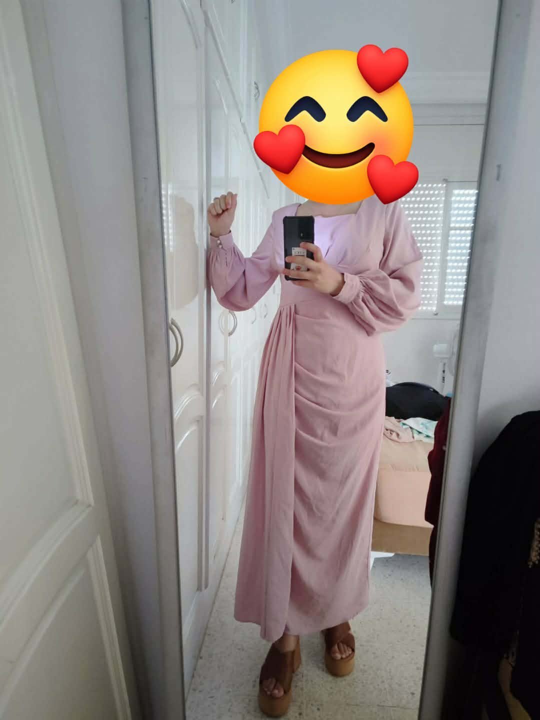 Robe rose shein neuf sans défaut 