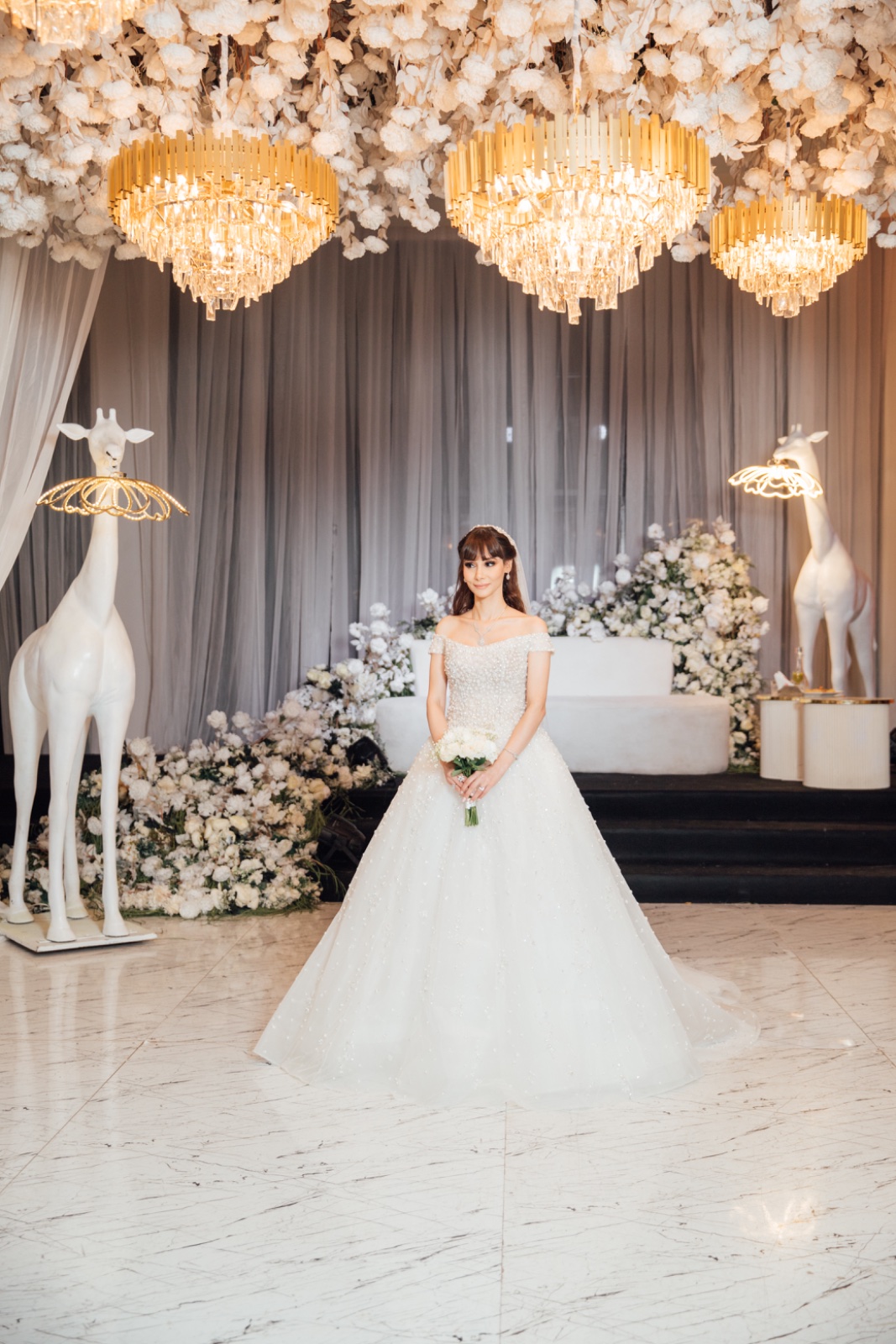 Robe de mariage crée par hager ayed 