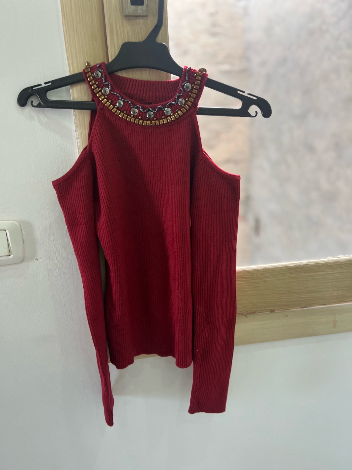 Pull rouge 
