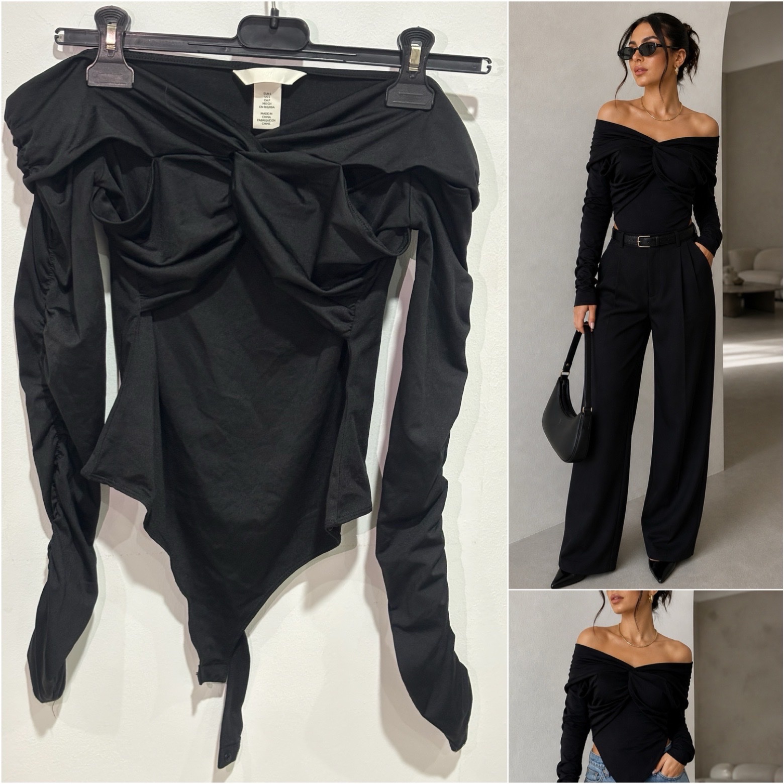 Pull noir tendance 