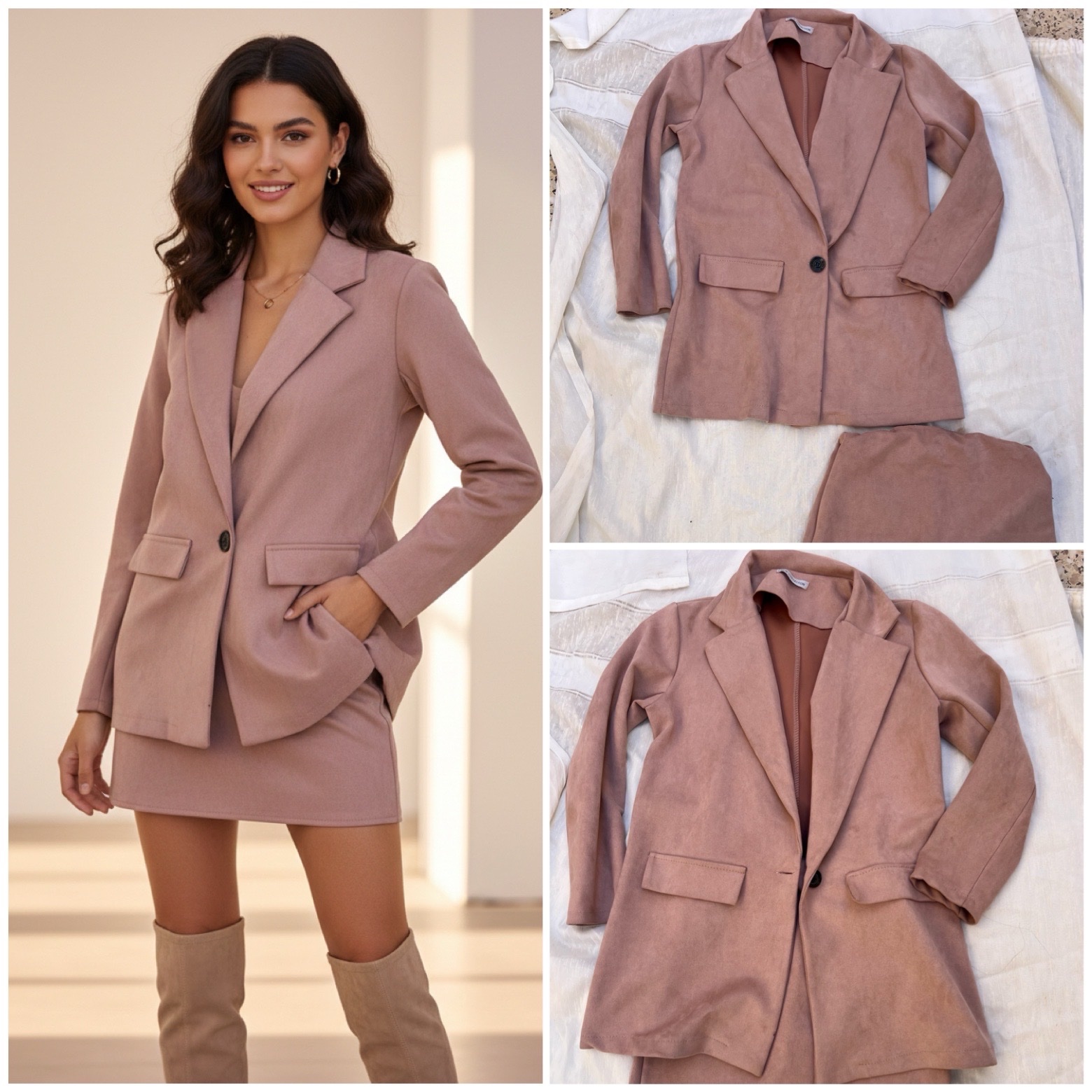 Ensemble vetse +jupe  taille s 
