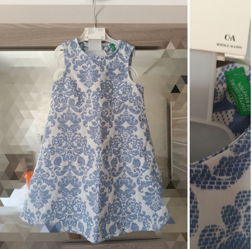 Robe 👗 Benetton pour fillette 