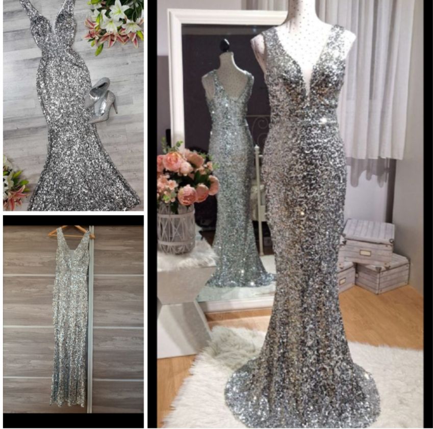 Robe soirée bling bling tlabes 36 w 38