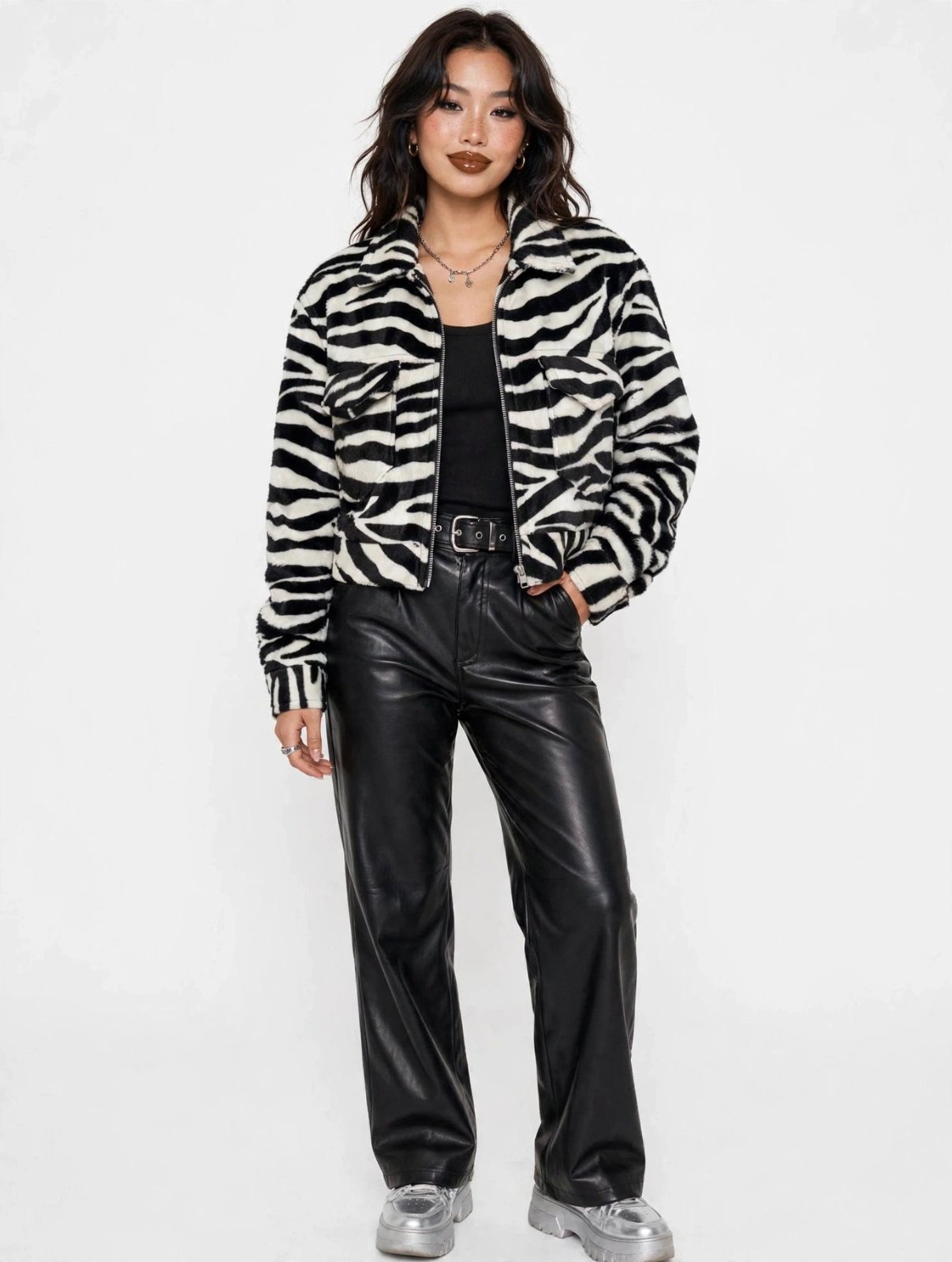 Veste zèbre🦓Hyper tendance🔥