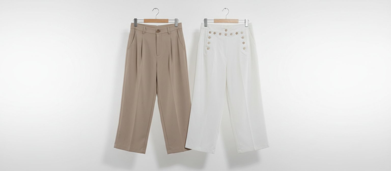 Lot pantalons larges 