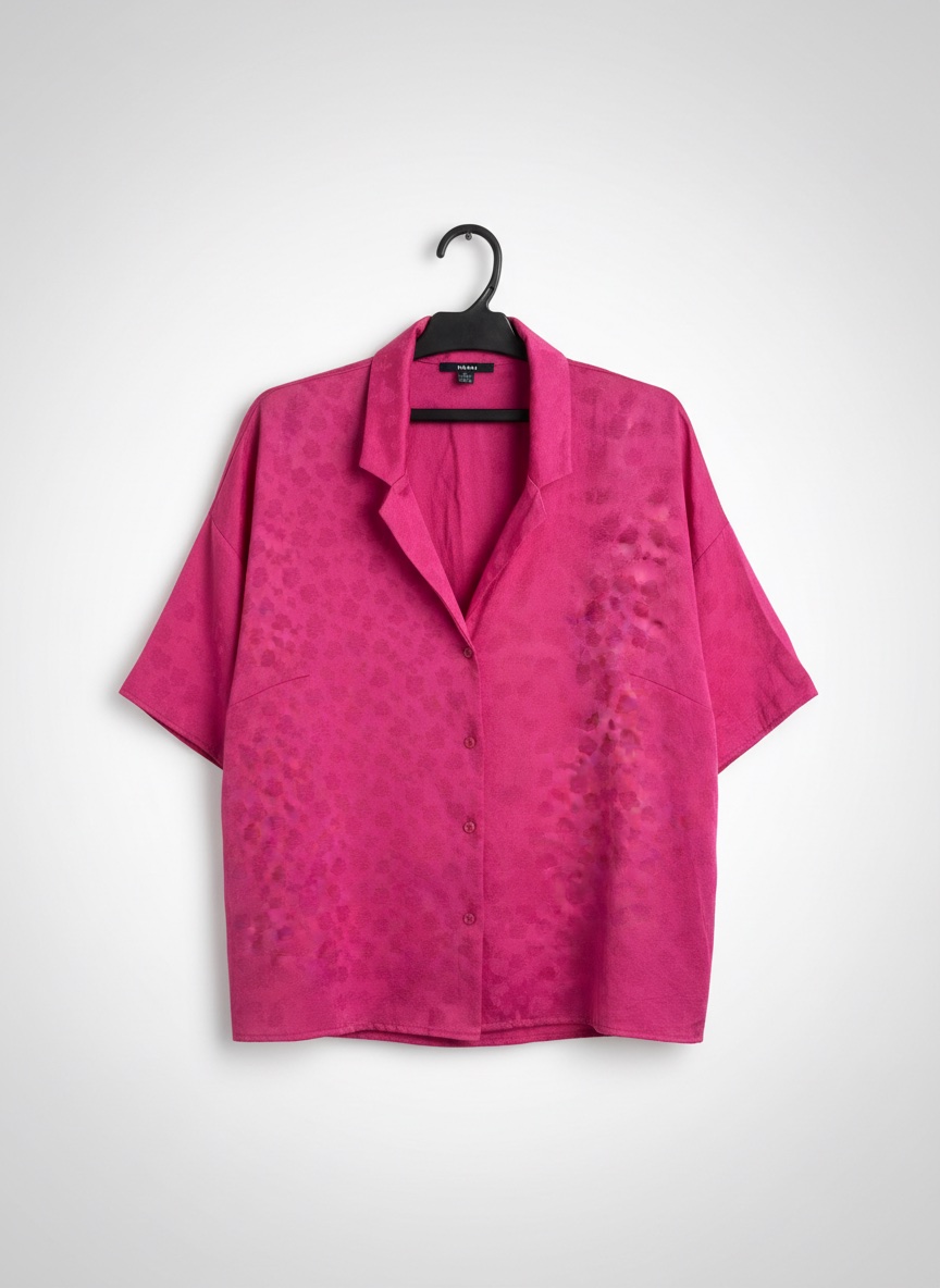 Chemisier rose fushia 