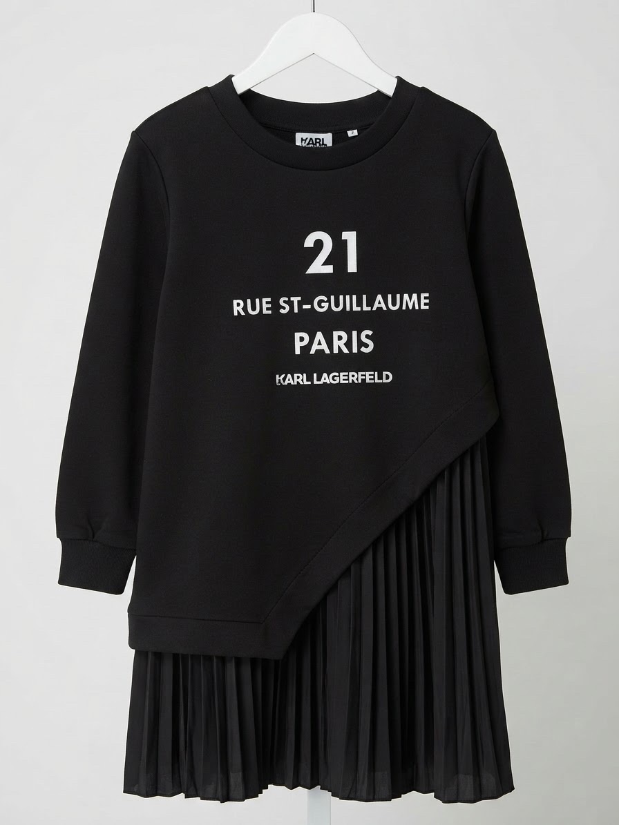 Robe noire de chez karl lagerfeld