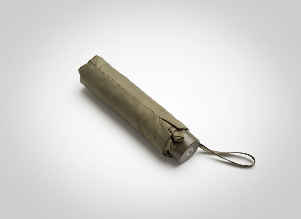 Parapluie vert militaire 