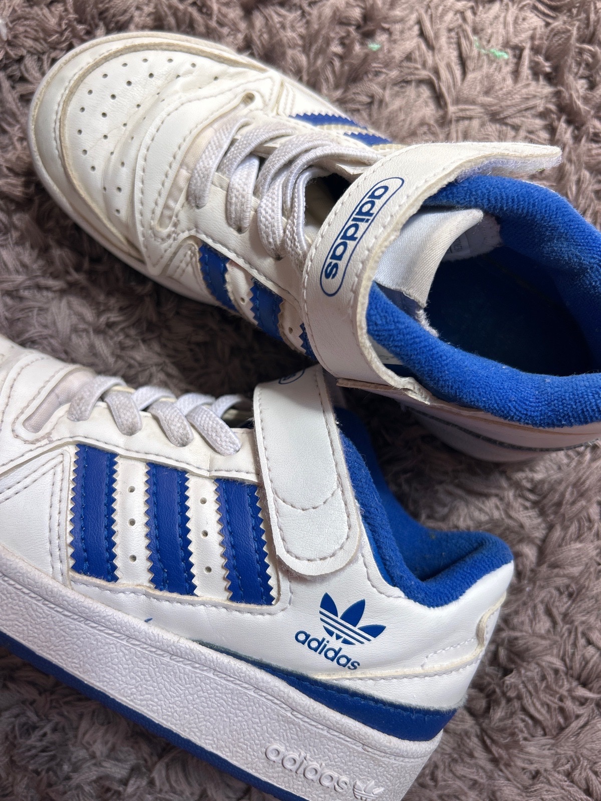 Chaussure adidas bleu