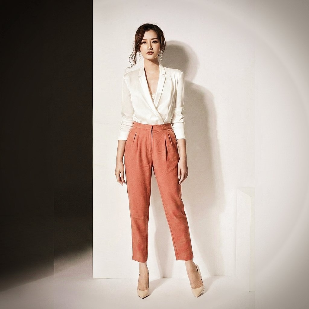 Pantalon basique koton
