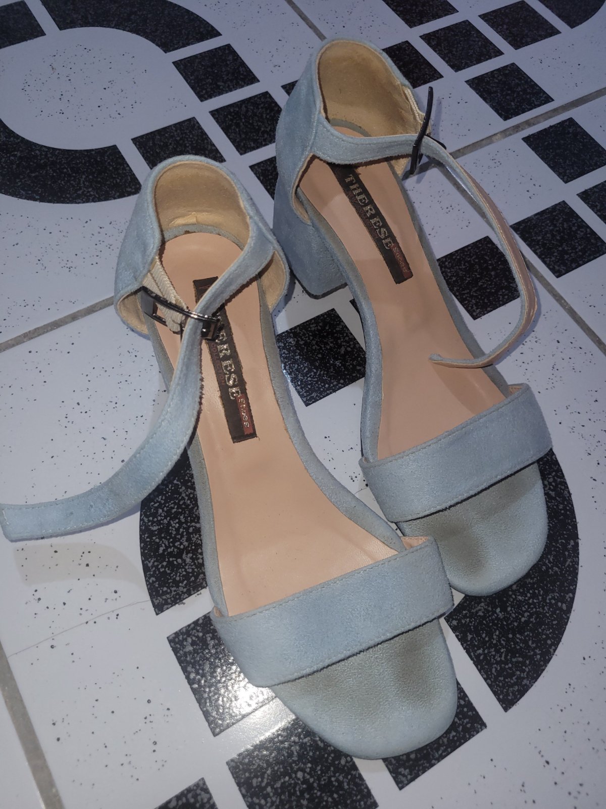 Sandal bleu ciel 