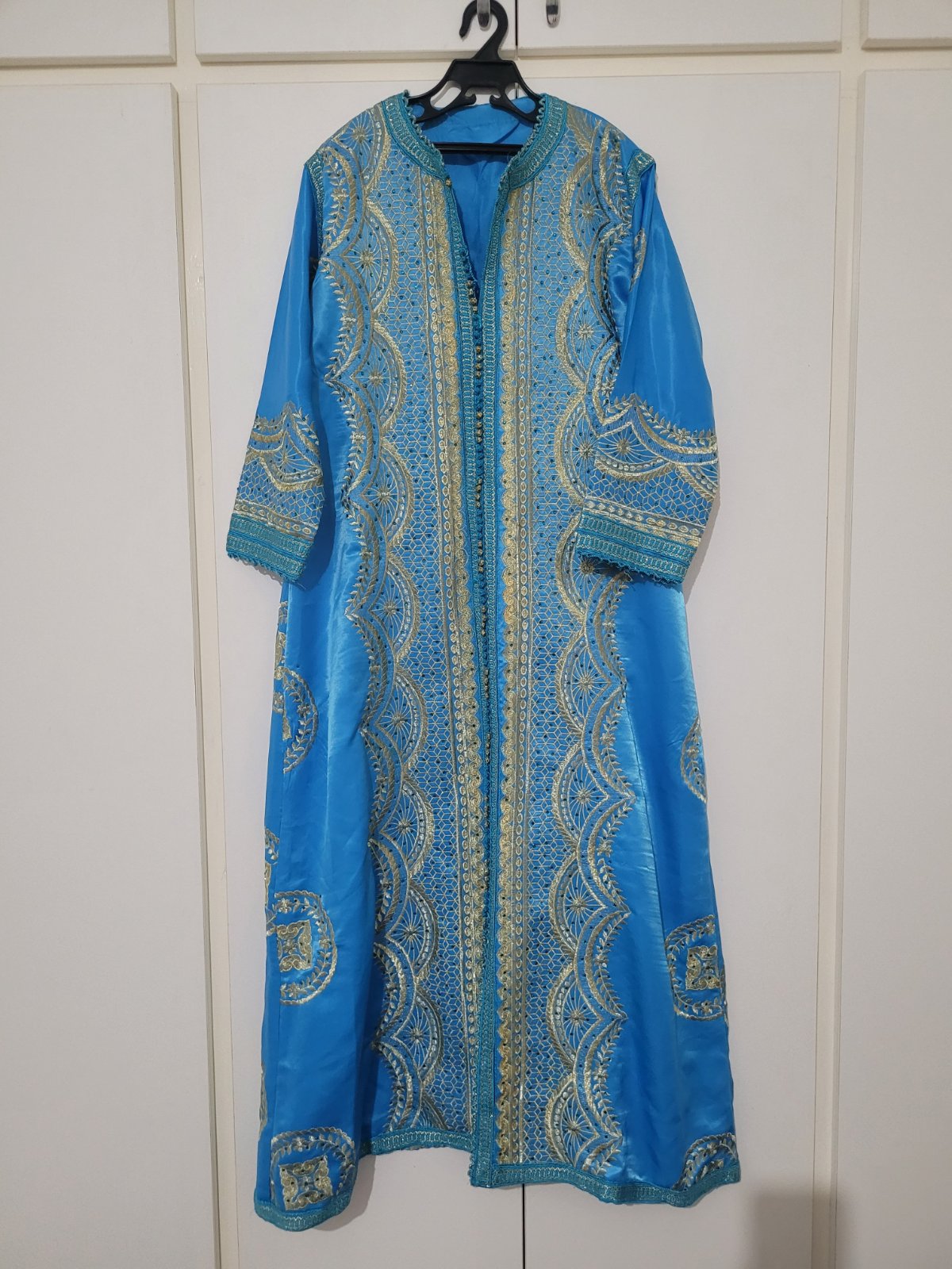 Caftan bleu 