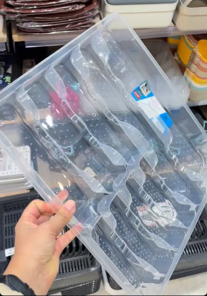 Rang couvert en plastique 