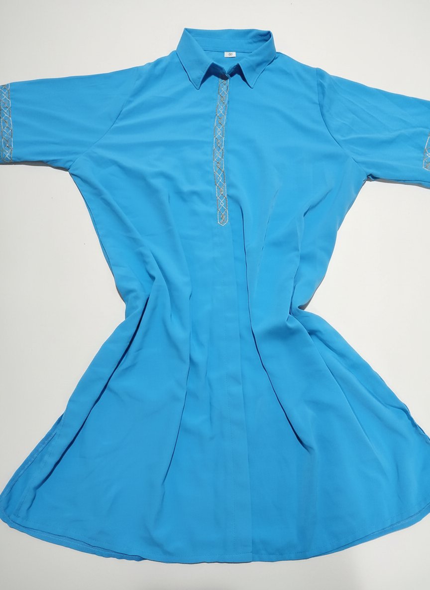 Chemise longue grand taille 