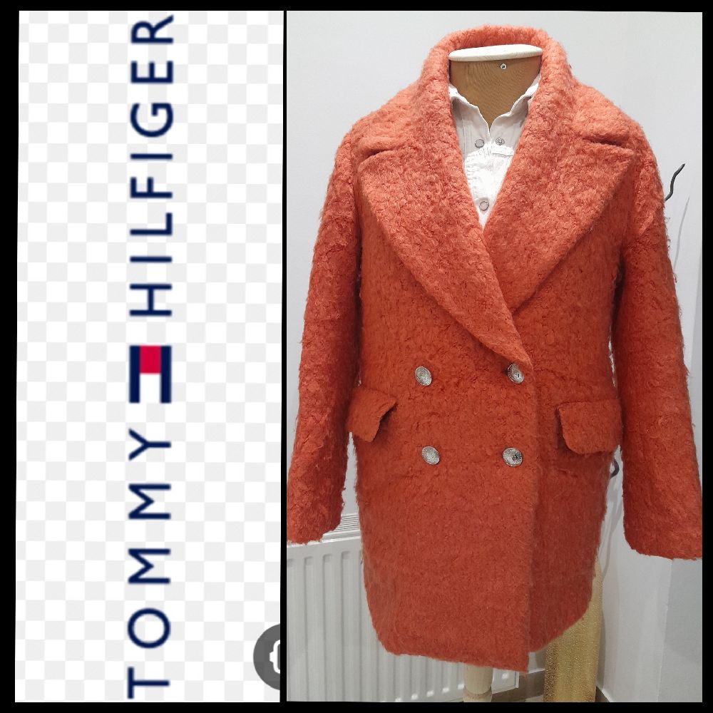 Monteau bouclee Tommy Hilfiger authtique chic et tendance 