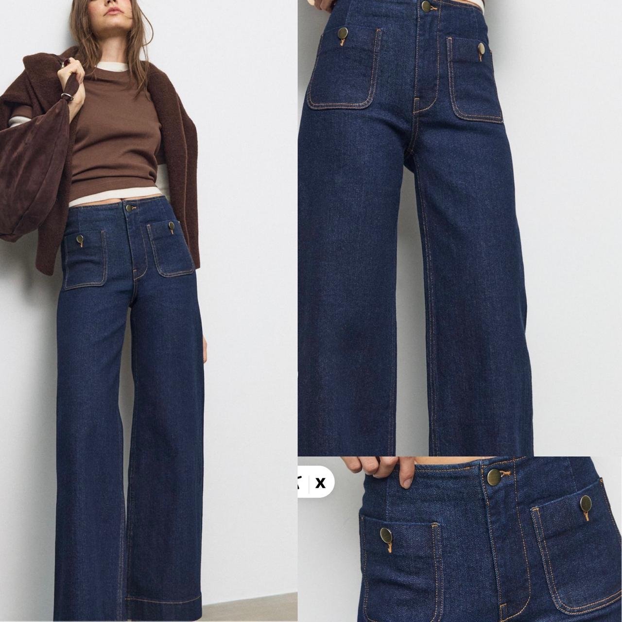 Jeans large tendance neuf plusieurs tailles 