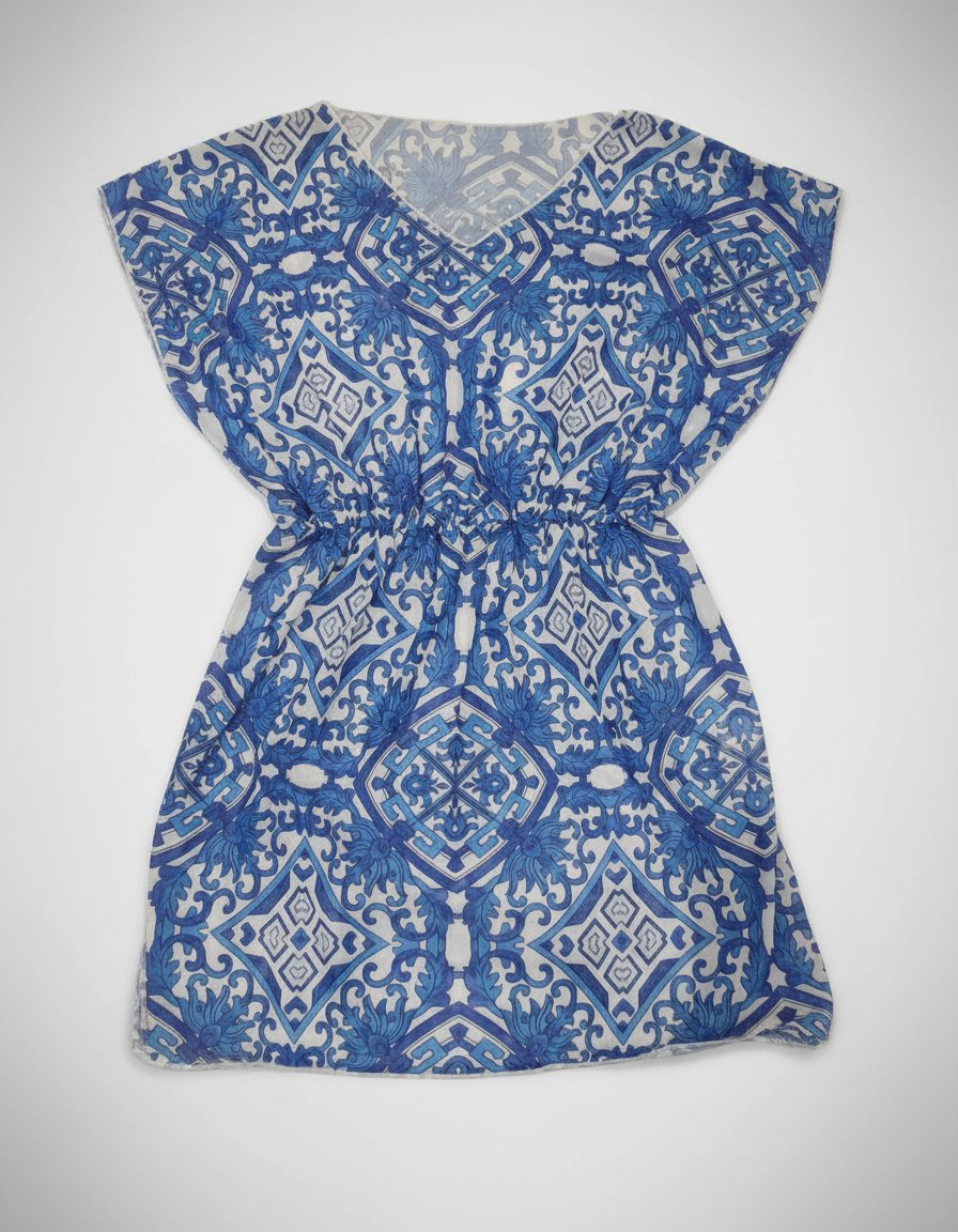 Cache maillot robe tissu tule elastiquee 