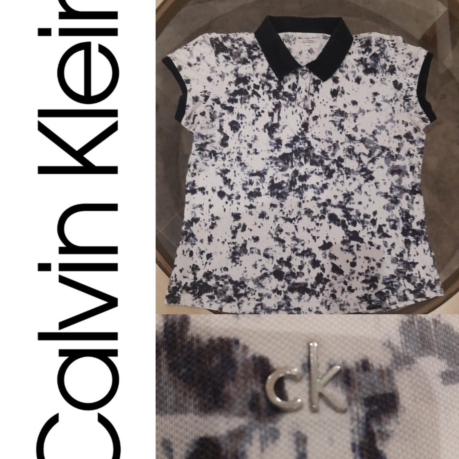 T-shirt kelvin klein authentique neuf tres beau couleu unique modele r 