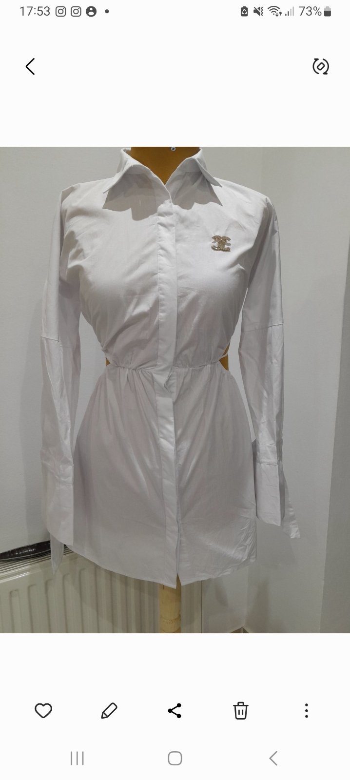 Robe chemise neuf tres stylee 