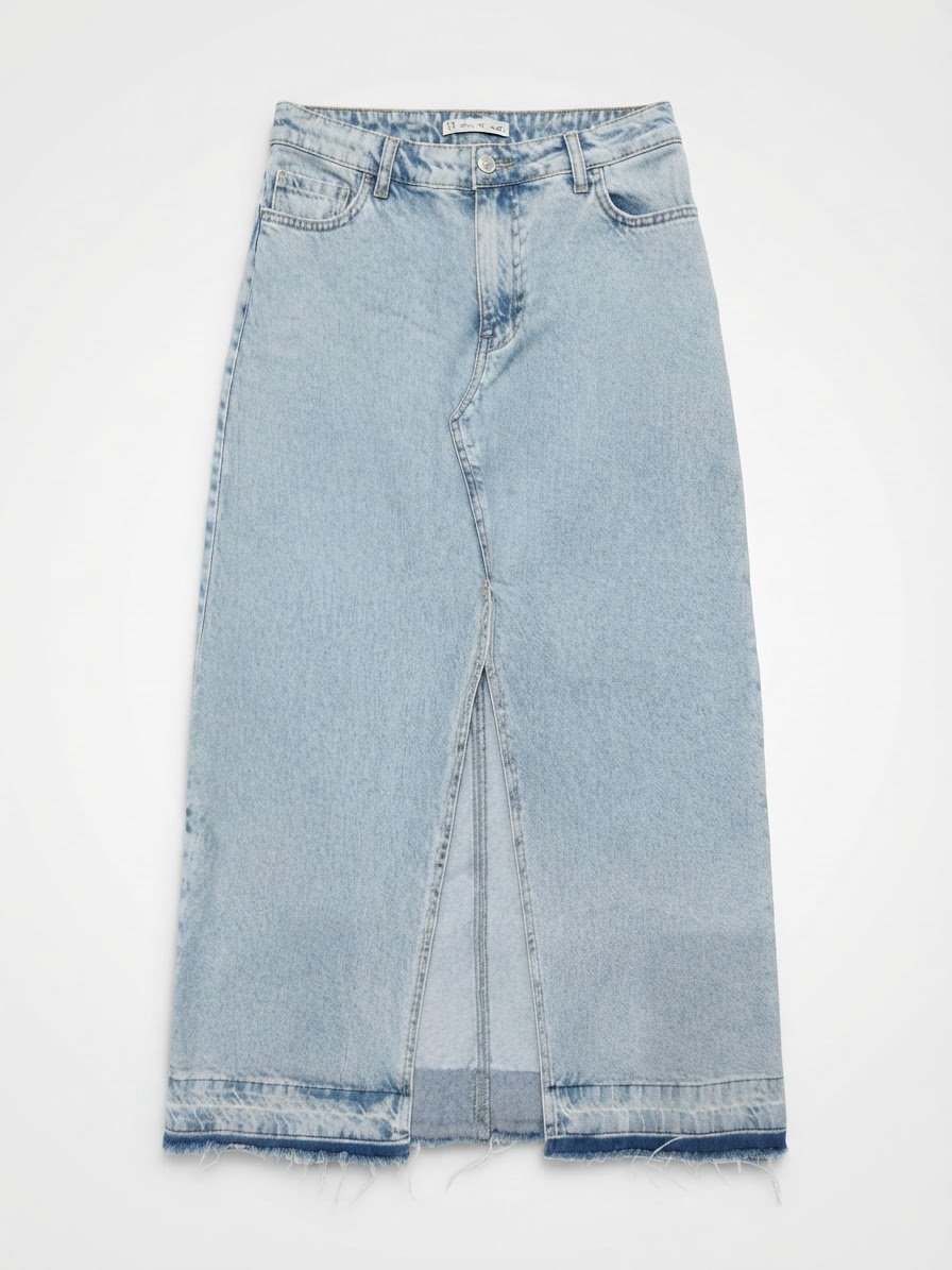 Jupe jeans long neuf 