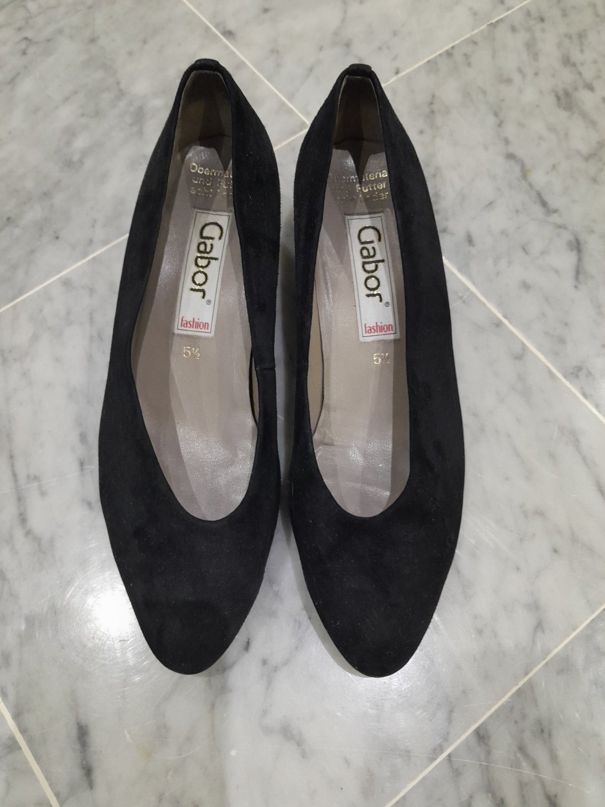 Chaussures en demi talon marque gabor tres confortable et chic 