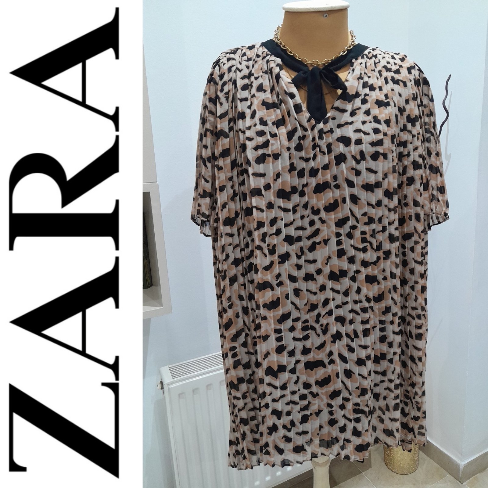 Robe combi Zara tres chic 
