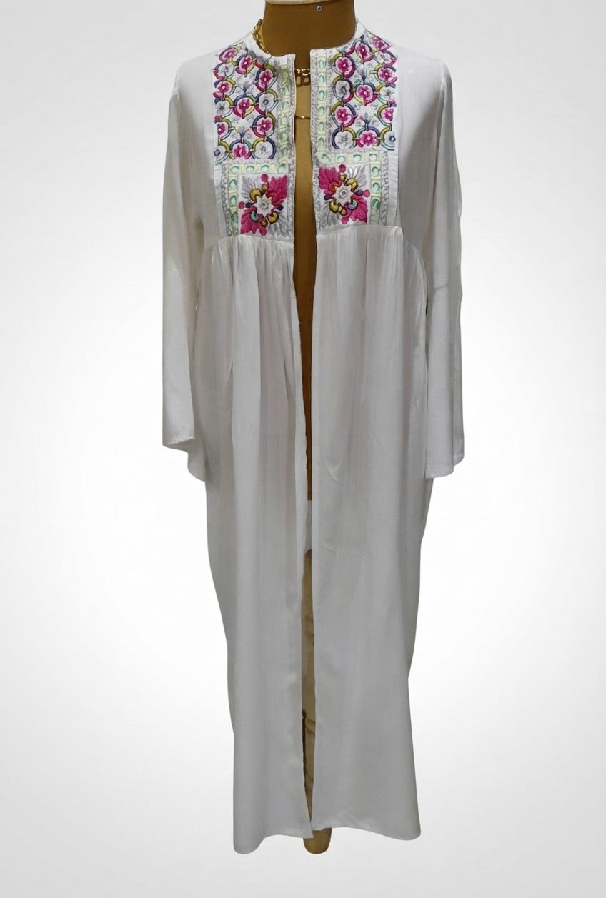 Kimono long em tissu froid tres beau 