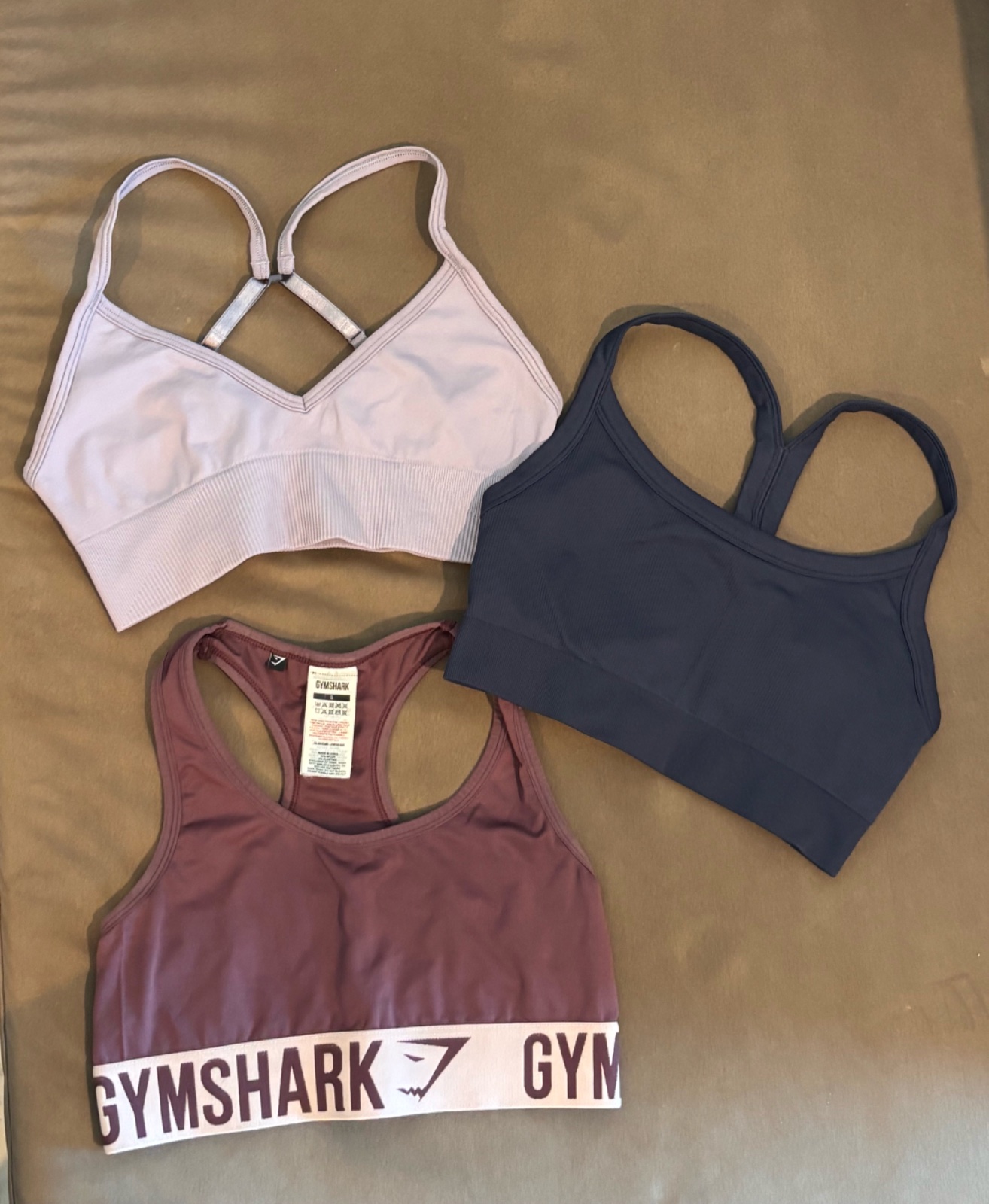 Lot de 3 brassieres de sport 