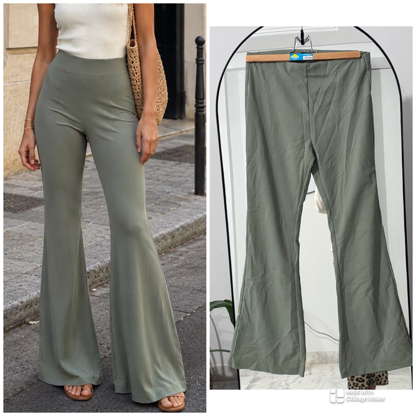 Cute pantalon coupe pâte d'éléphant 
